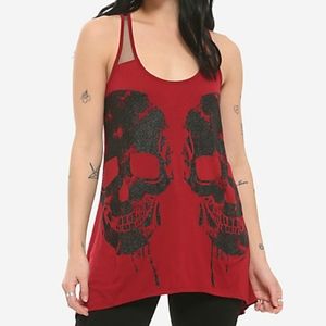 Glitter Skull Tank